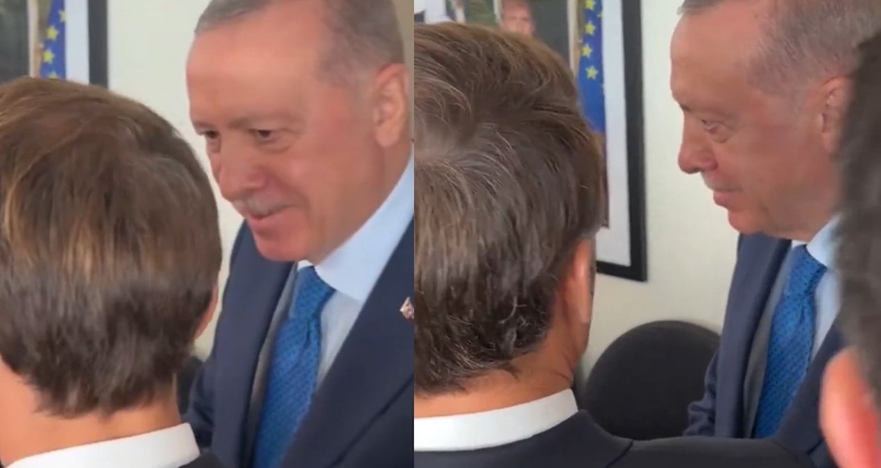 erdogan ile macron arasinda ilginc diyalog iyi oldugu zamanlar da oluyor demek ki ACFaryrt