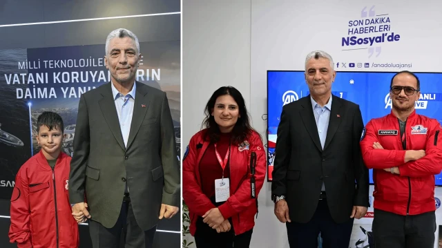 ticaret bakani bolat teknofest stantlarini gezdi savunma sanayisinde yilda 20 milyar dolarlik uretim gerceklestiriliyor OynpGY5M