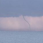 Alanya’da Denizde Hortum Oluştu, Kısa Sürede Yok Oldu