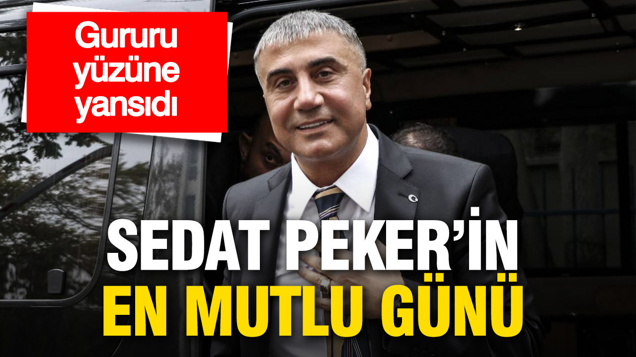 Sedat Peker, Kızı Lina’nın Başarısıyla Mutluluğu Paylaştı