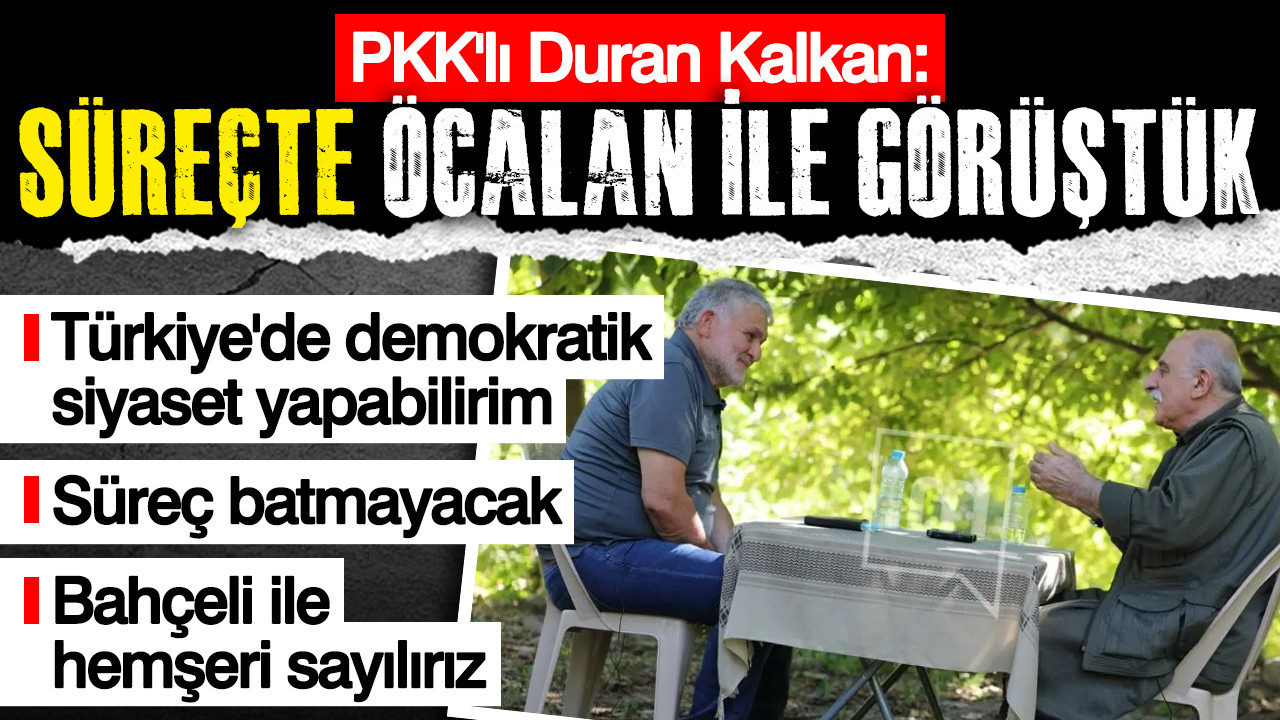 Pkkli duran kalkan surecte ocalan ile gorustuk yFjRSL5w
